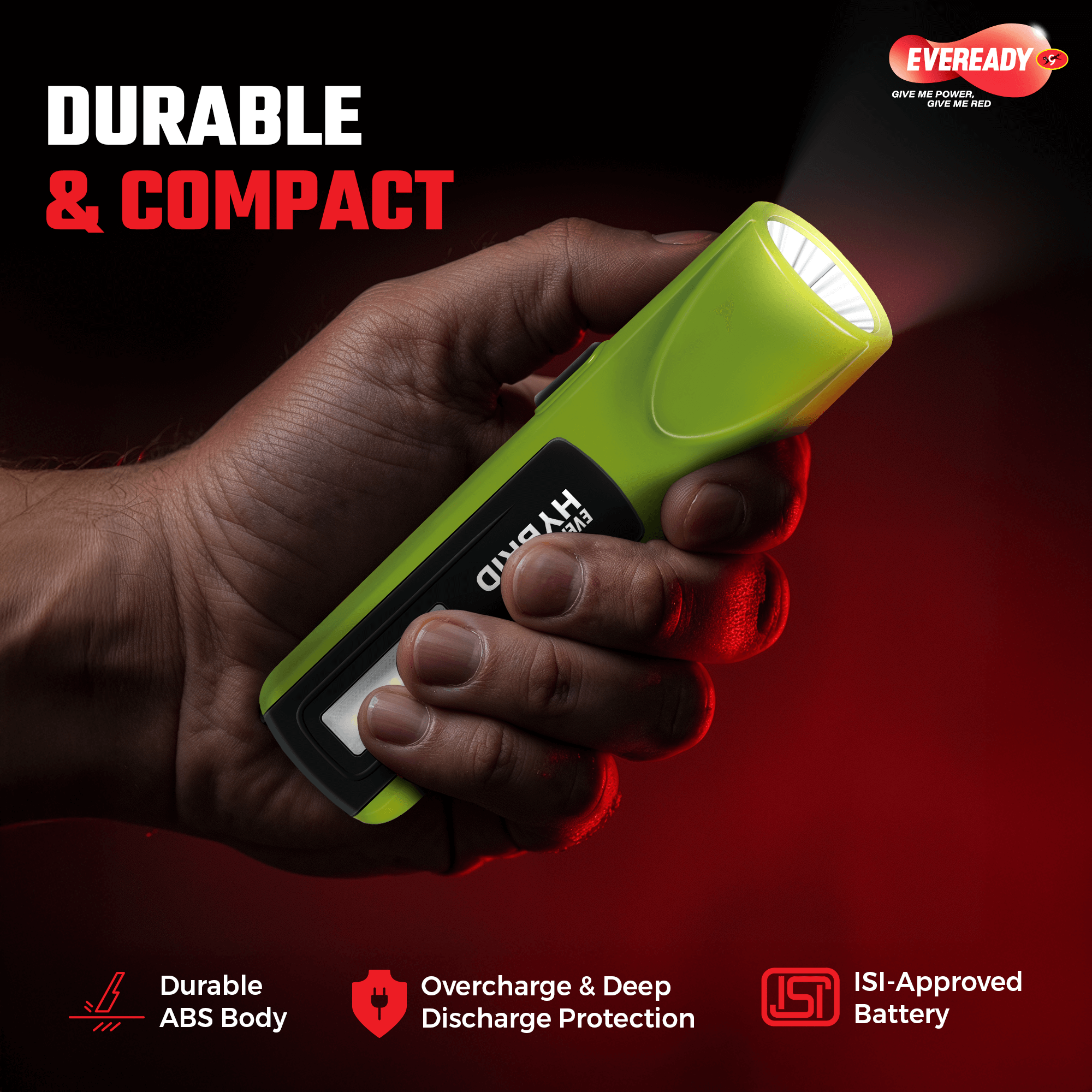 can you overcharge a rechargeable everready led flashlight battery Eveready Hybrid DL142 – Multi Power Torch